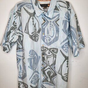 Quicksilver Waterman Collection Shirt Comfort Fit Men's Size XL